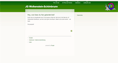Desktop Screenshot of jg-wolkenstein.de